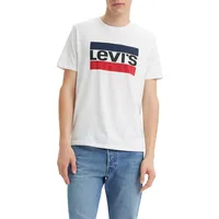 Levi's Sportswear Logo Graphic Kurzarm-T-Shirt White M