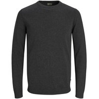 JACK & JONES Essential Basic Knitted Pullover Dark Grey
