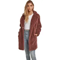 URBAN CLASSICS Oversized Sherpa Parka Pink XS