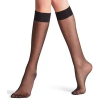 Falke KGaA FALKE Damen Kniestrümpfe Seidenglatt 15 DEN