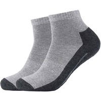 CAMANO Pro Tex Funktions Quarter Socken 0010) - grey