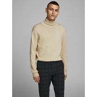 JACK & JONES Emil Knit Roll Neck Detail Melange
