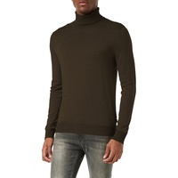 JACK & JONES Herren Rollkragen Pullover JJEEMIL, Grüns Grau
