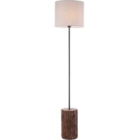Just light. Stehlampe Bark Holz
