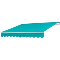 MCW Alu-Markise H792, 5x3m Polyester Türkis