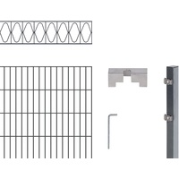 GAH Alberts Doppelstabmattenzaun Set Eleganz 1 x 10 m