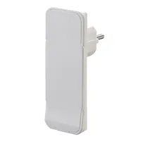 Bachmann Flat Plug CEE7/7 weiss, wieder anschliessbar, ohne Leitung
