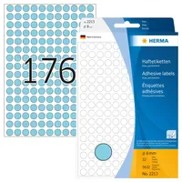 Herma Klebepunkte 2213 Blau Ø 8 mm 5632 St.