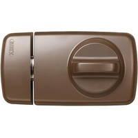 ABUS Tür-Zusatzschloss 7010A mit Alarm, braun,