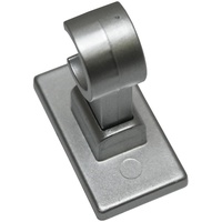 GARDINIA Träger silber matt, Ø 12 mm, Vitragestangen -