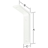 Vormann Konsole L160xT105mm,3F STA,w kunststoffbeschichtet