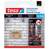 Tesa Klebeschraube für Mauerwerk und Stein, 2.50kg Tragkraft, 2
