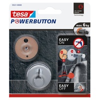 Tesa Powerbutton Haken Universal chrom