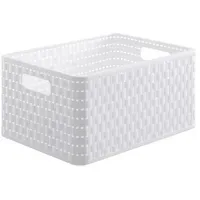 Rotho Aufbewahrungskorb Country Kunststoff 36,8 x 27,8 x 19,1