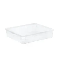 Rotho Aufbewahrungsbox CLEAR 40 x 33,5 x 8,5 cm