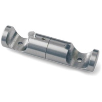 GARDINIA Deckenträger Adapter Chicago edelstahl, 5,5 cm, Ø 20