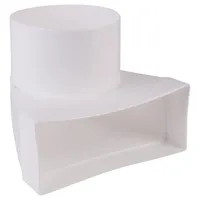 WALLAIR N15840 Umlenkstück mit Stutzen