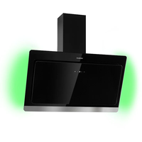Klarstein Aurora Eco 90 Kopffreihaube 90 cm schwarz
