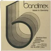 Bandimex Stahlband V2A, 9,5mm-3/8", L 30m