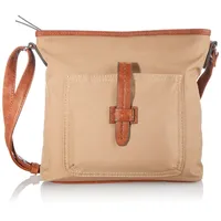 Tom Tailor Reva Damen Umhängetasche Crossbody Bag Mittelgroß Beige