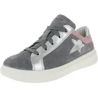 Superfit Halbschuhe COSMOS - STERN in hellgrau/rosa, Gr.30