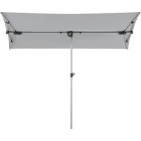 Schneider Schirme Novara 190 x 140 cm Silbergrau