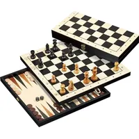 Philos Schach Backgammon Dame Set