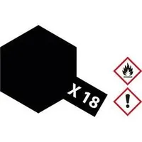 TAMIYA X-18 Schwarz seidenmatt 23ml