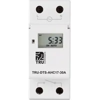 TRU Components TRU-DTS-AHC17-30A Zeitschaltuhr für Hutschiene Betriebsspannung: 230 V/AC