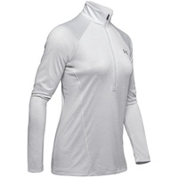 Under Armour Tech 1/2-Zip langarm Sweatshirt Damen 014 halo