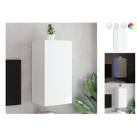 VidaXL mit LED-Leuchten Weiß 80x35x40 cm