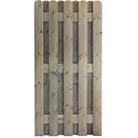 Andrewex Bohlenzaun KDI 90 cm x 180 cm Grau