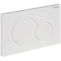 Geberit Sigma01 Betätigungsplatte weiß