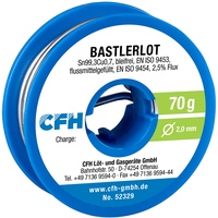 CFH Bastlerlot BL 329 bleifrei 70 g,