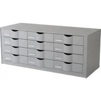 Paperflow Sortierstation 9H444L2.02 85,7x32,9x34,2cm 12Fächer grau