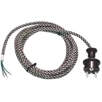 Bachmann Bügeleisen-Zuleitung 3mgr/wsTEXTIL3G1,00 313.176