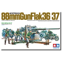 TAMIYA WWII Deutschen Flak 8,8 mit Moto 1:35