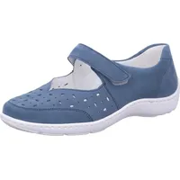 WALDLÄUFER Slipper in Blau 40
