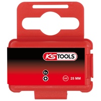 KS Tools 1/4" CLASSIC Bit Innensechskant, Bohrung, 25mm, 6mm