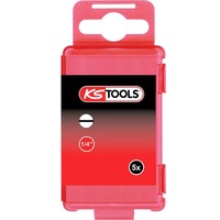 KS Tools 1/4" TORSIONpower Bit Schlitz, 75mm, 6mm, 5er