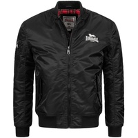 Lonsdale Herren Jacke schmale Passform TERN Hill Schwarz, 3XL