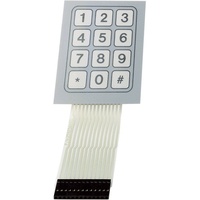 TRU Components SU709930 Folientastatur Tastenfeld Matrix 3 x 4