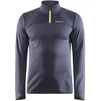 Craft Core Gain Midlayer 1/2-Zip Langarmshirt Herren 995000 asphalt