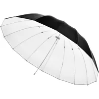 Walimex Reflexschirm Ø 180 cm schwarz/weiß für weiches Licht,