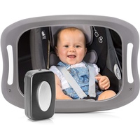 Reer BabyView LED Auto-Sicherheitsspiegel mit Licht - Ihr Baby