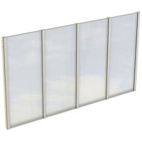 SKANHOLZ Seitenwand 343 x 200 cm beige