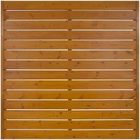 Andrewex Sichtschutzelement 180 x 180 cm Braun Holz