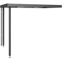 Biohort Seitendach zu HighLine H3 dunkelgrau-metallic