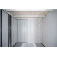 Biohort Innenverkleidung für Gerätehaus Neo 1A Standardtür weiß
