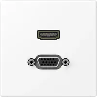 Jung Multimedia-Anschlusssystem MA LS 1173 WWM